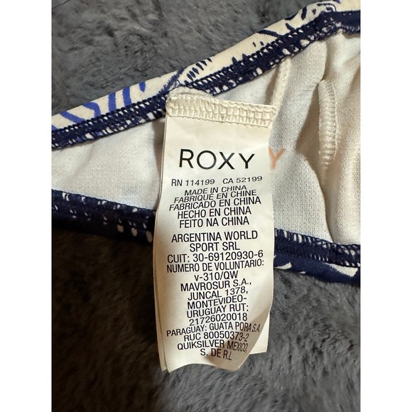 Roxy Souk Paisley macrame Bikini Top - Picture 4 of 5